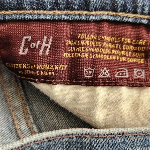 CITIZENS OF HUMANITY THOMPSON MID-RISE SKINNY JEAN - Picture 9 of 10